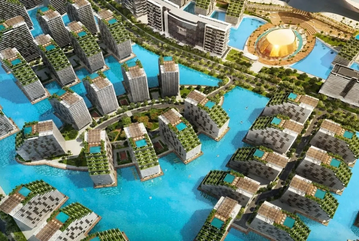 AZIZI VENICE- LOCATION MAP