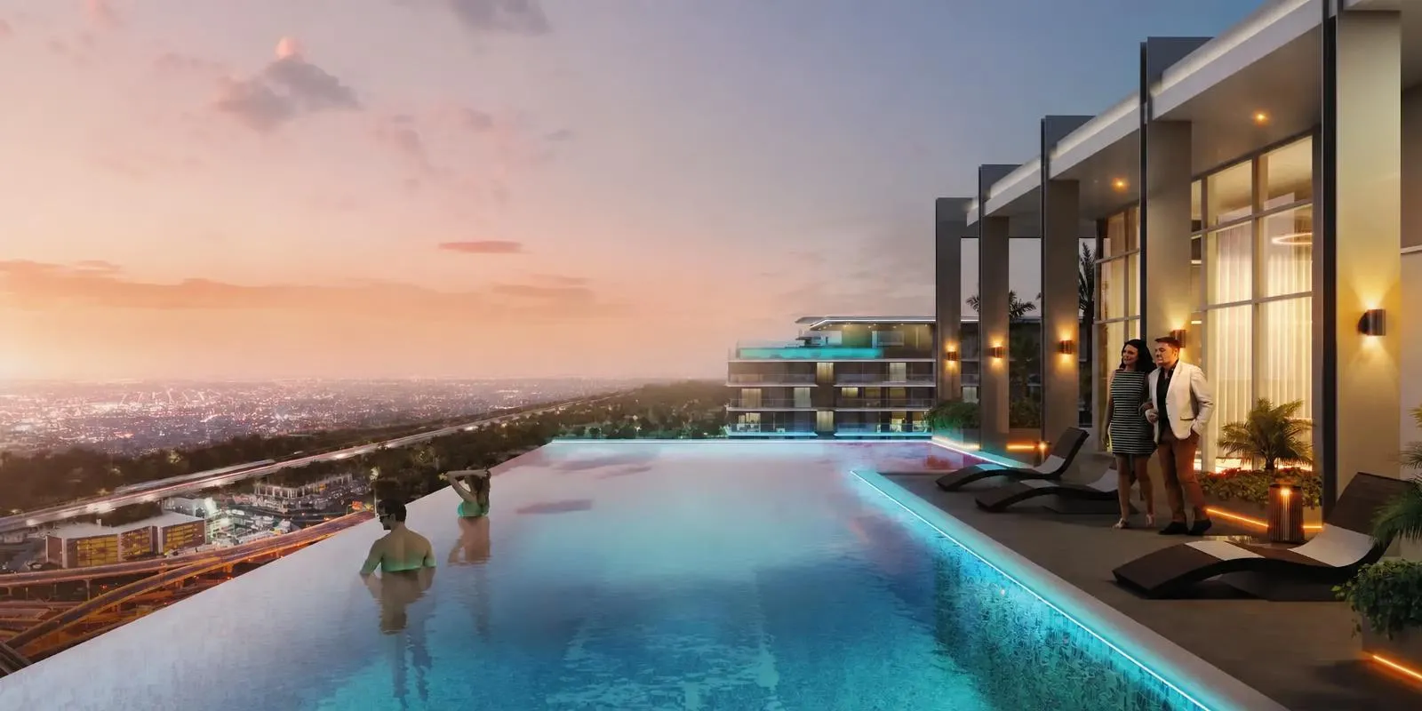 AZIZI VENICE- SWIMMING POOL